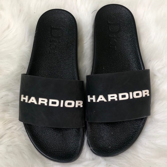 Christian Dior HARDIOR Men's Slides Sz 42 / 9  C.O.A - Picture 3 of 8